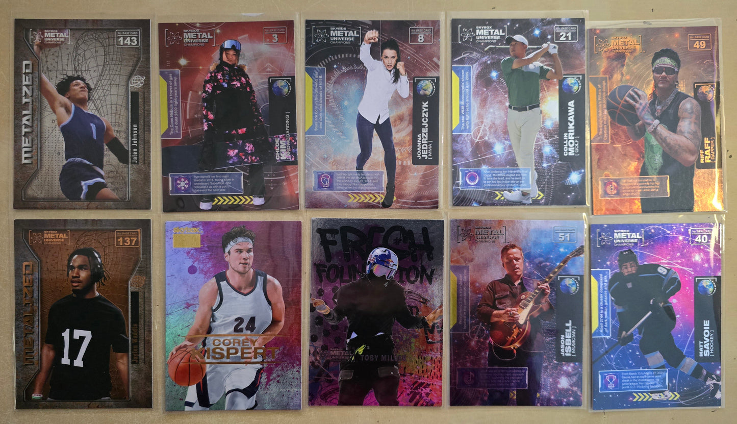 2021 Upper Deck Skybox Metal Universe Champions Upper Deck