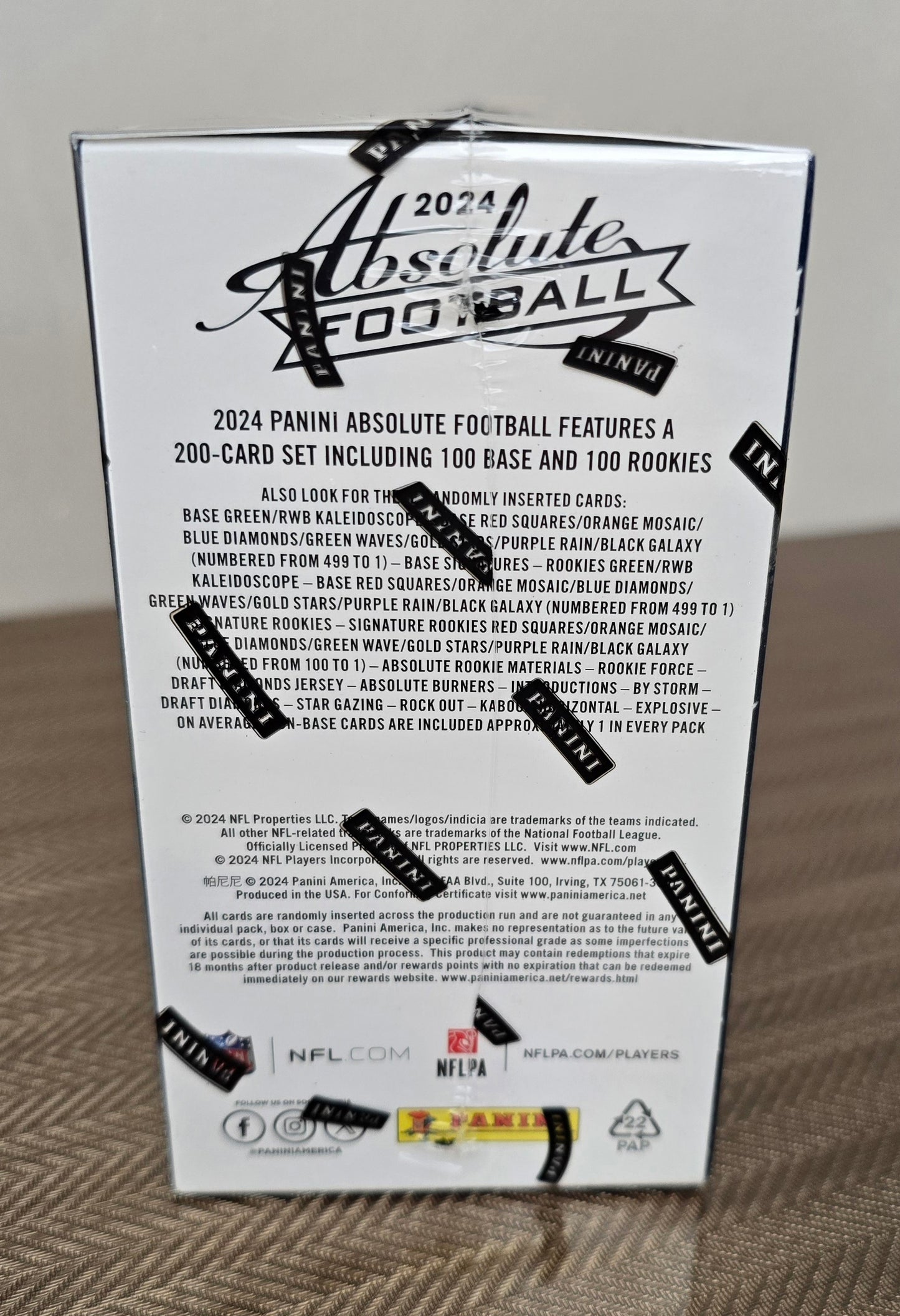 2024 Panini Absolute Cartes Football NFL 6-Pack Blaster Box