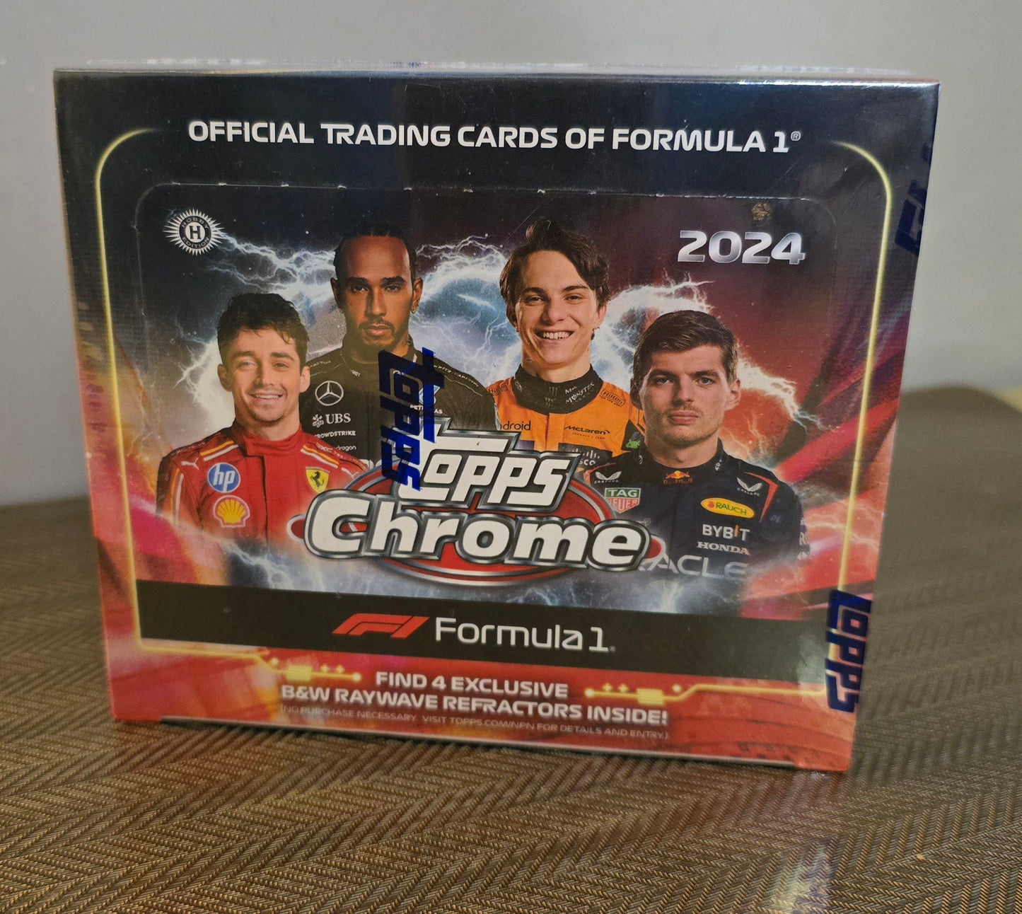 2024 Topps Chrome F1 Cartes Formula 1 Qualifying Lap Hobby Box Topps