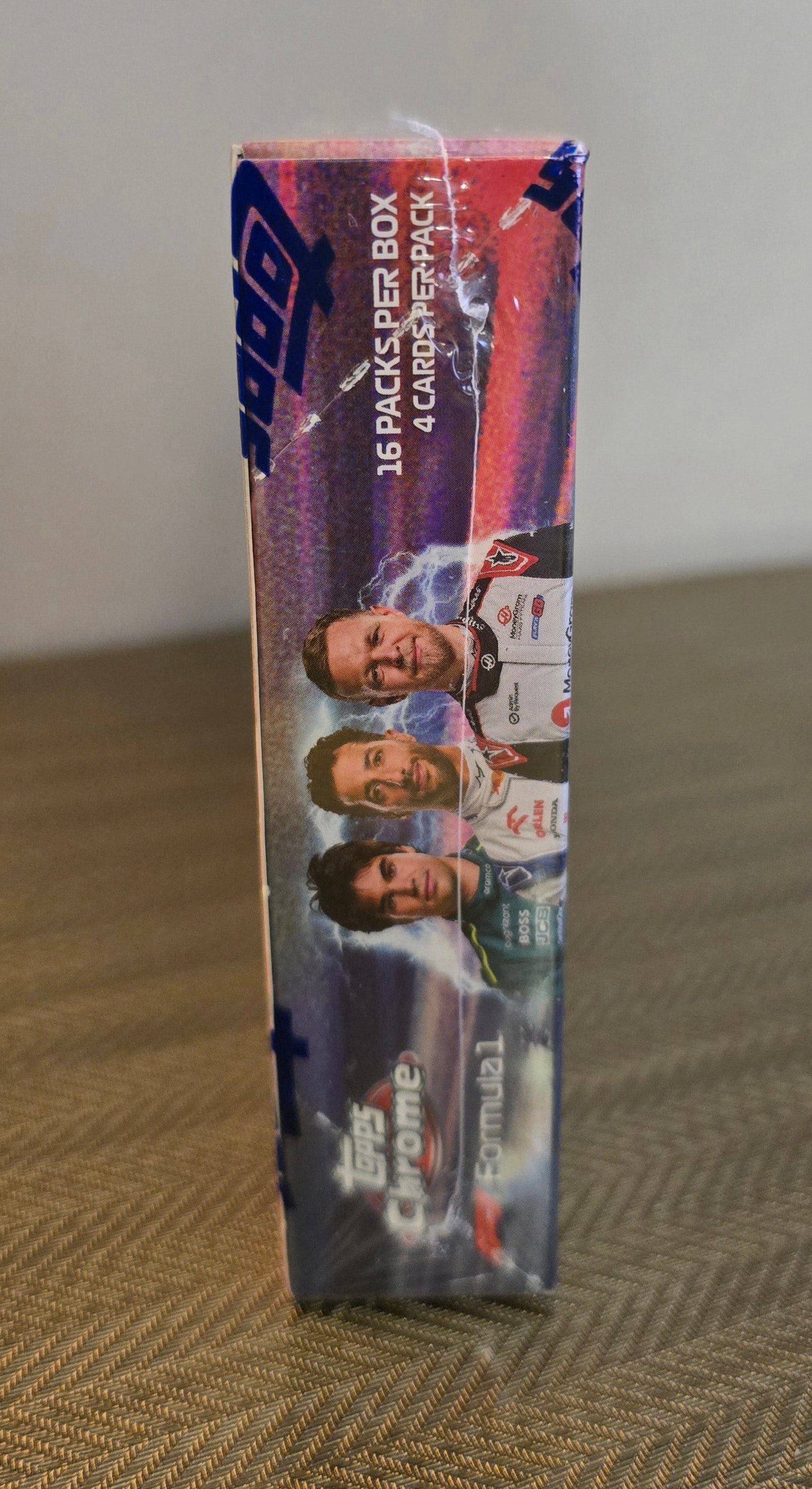 2024 Topps Chrome F1 Cartes Formula 1 Qualifying Lap Hobby Box Topps