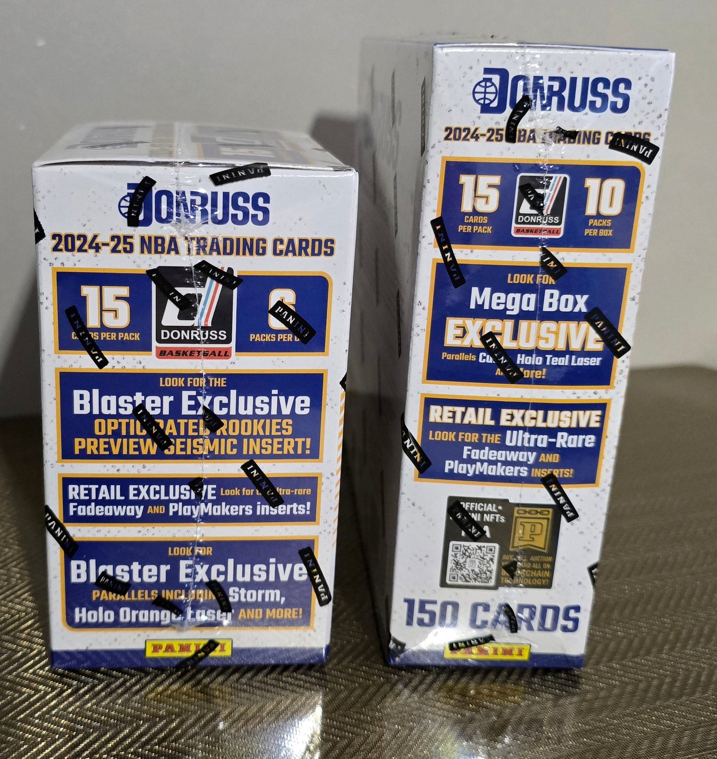 Lot 2 Boxes Cartes Basketball NBA Panini DONRUSS 2024-25 Panini