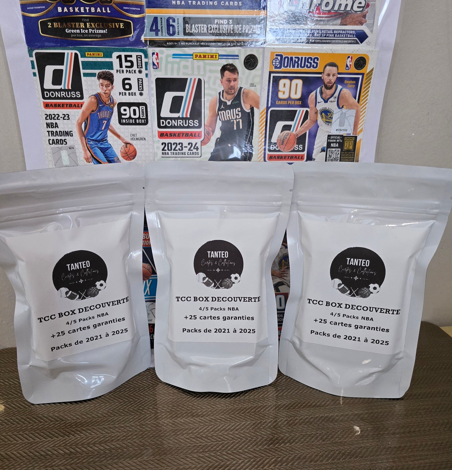 TCC BOX DECOUVERTE Cartes Basketball NBA