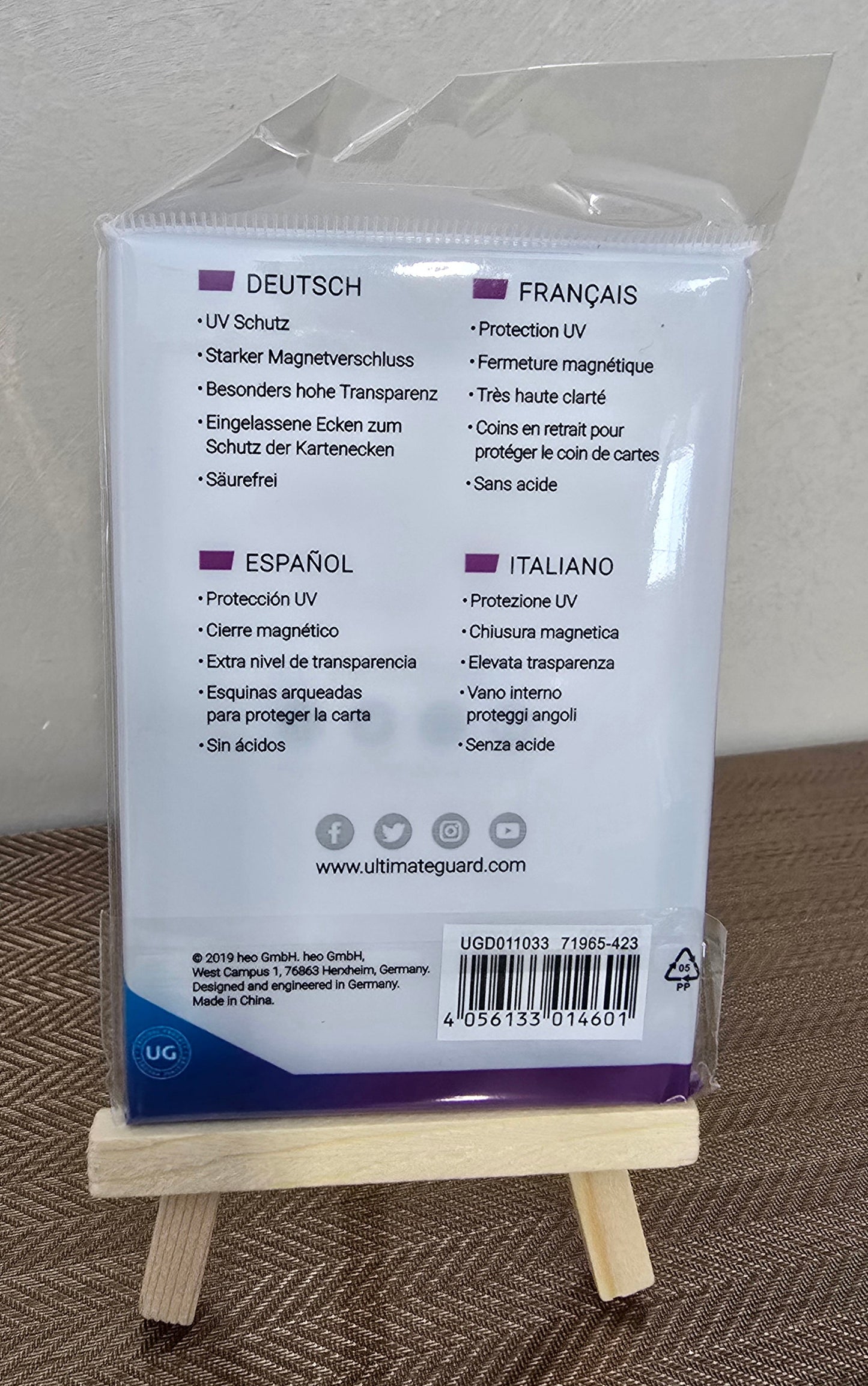 MAGNETIC CARD CASE 55 PT ULTIMATE GUARD ULTIMATEGUARD