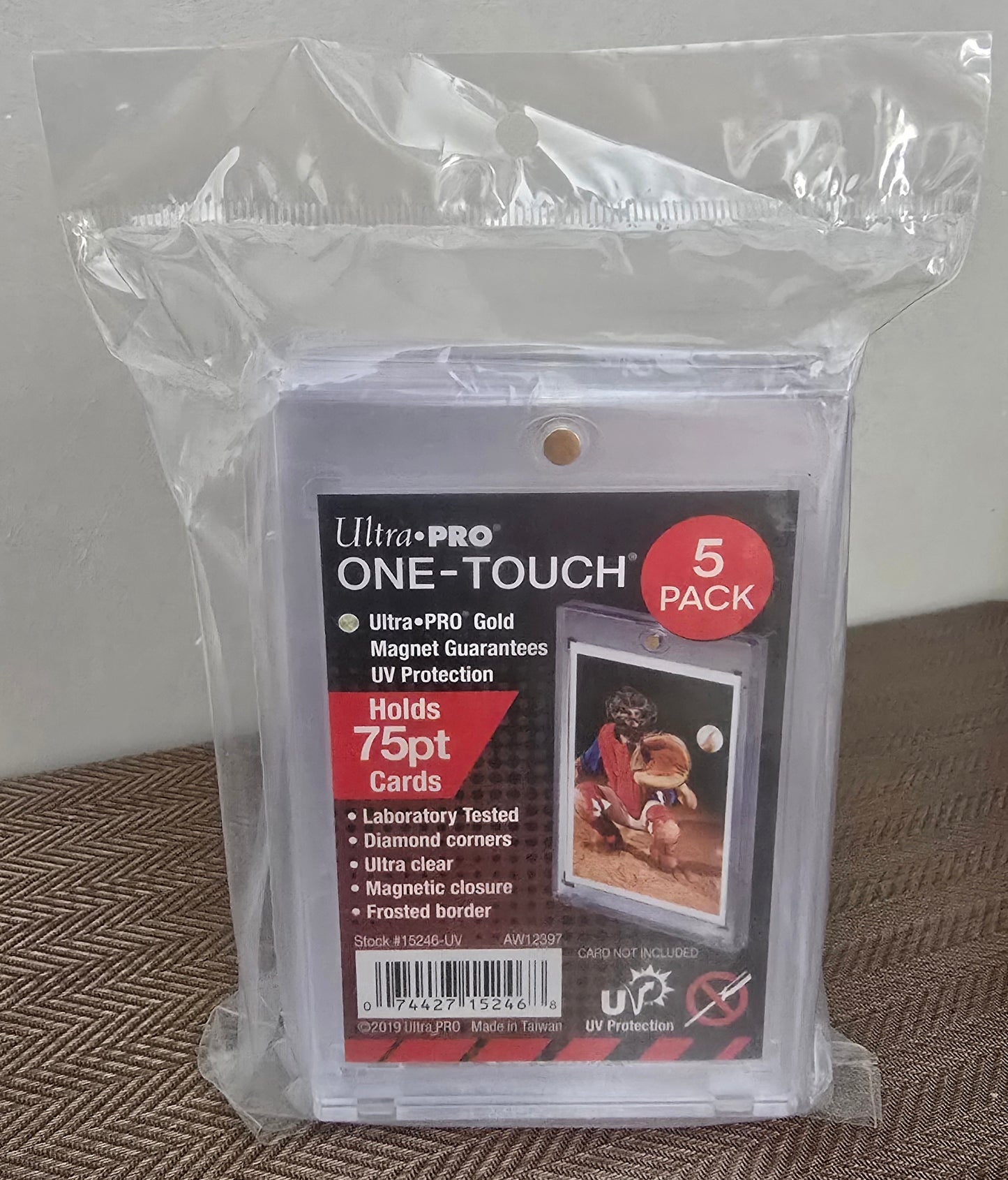 5 x ONE-TOUCH Magnetic Holder 75PT UV - ULTRA PRO