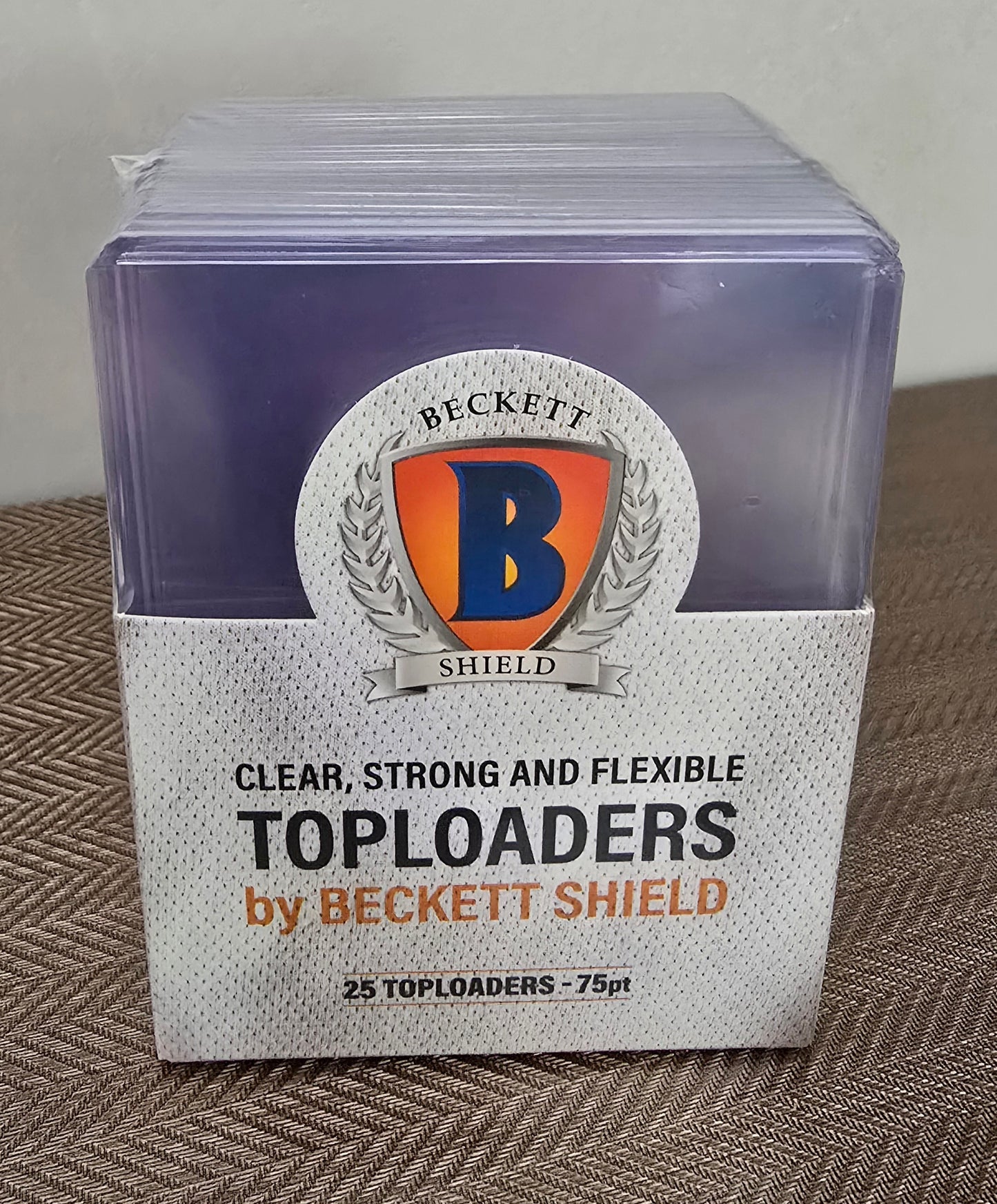 Toploaders 75 PT x 25 - BECKETT SHIELD