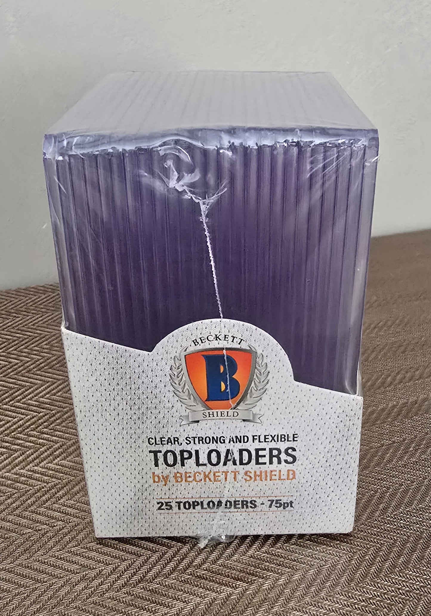 Toploaders 75 PT x 25 - BECKETT SHIELD