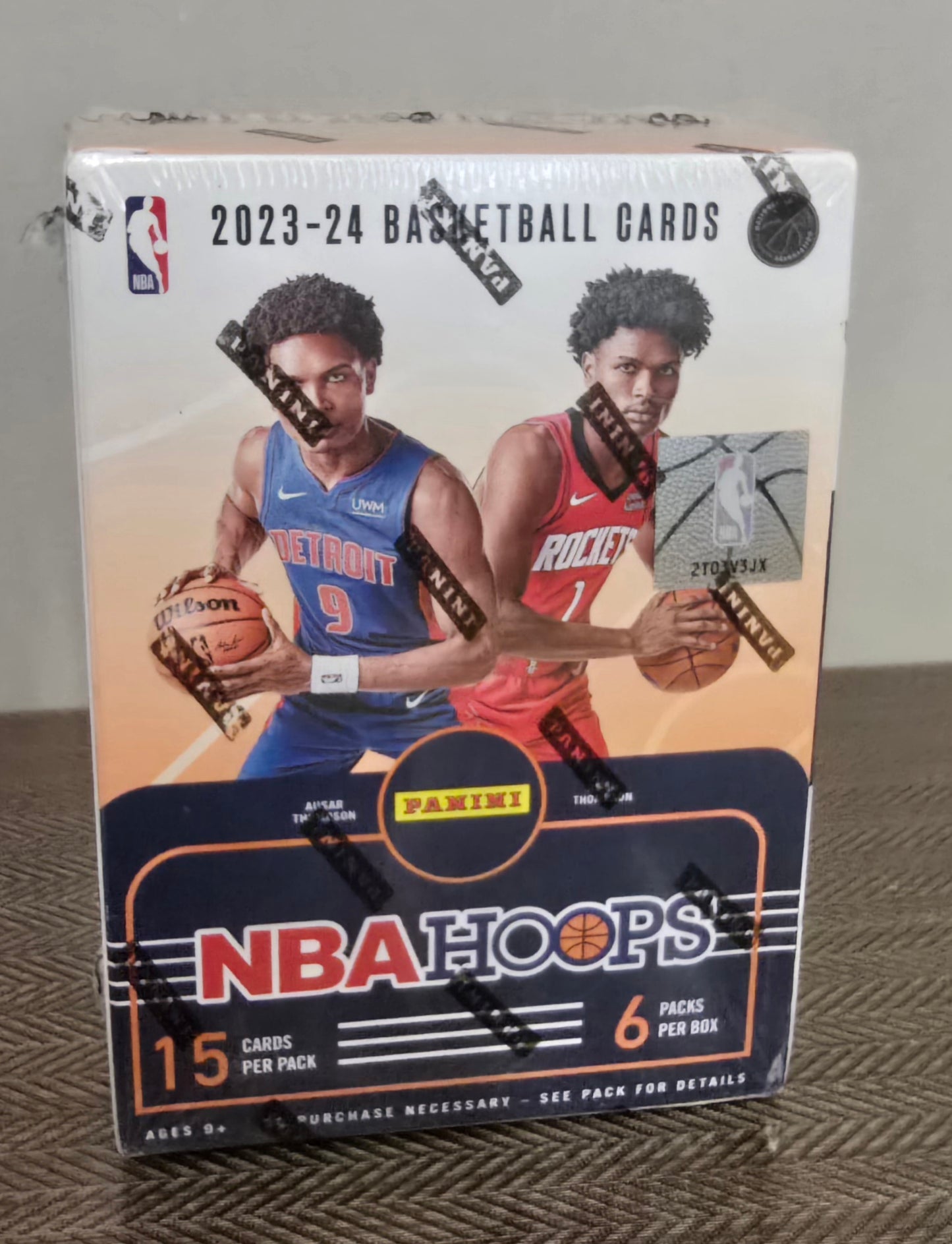 2023-24 Panini HOOPS Cartes Basketball NBA 6-Pack Blaster Box