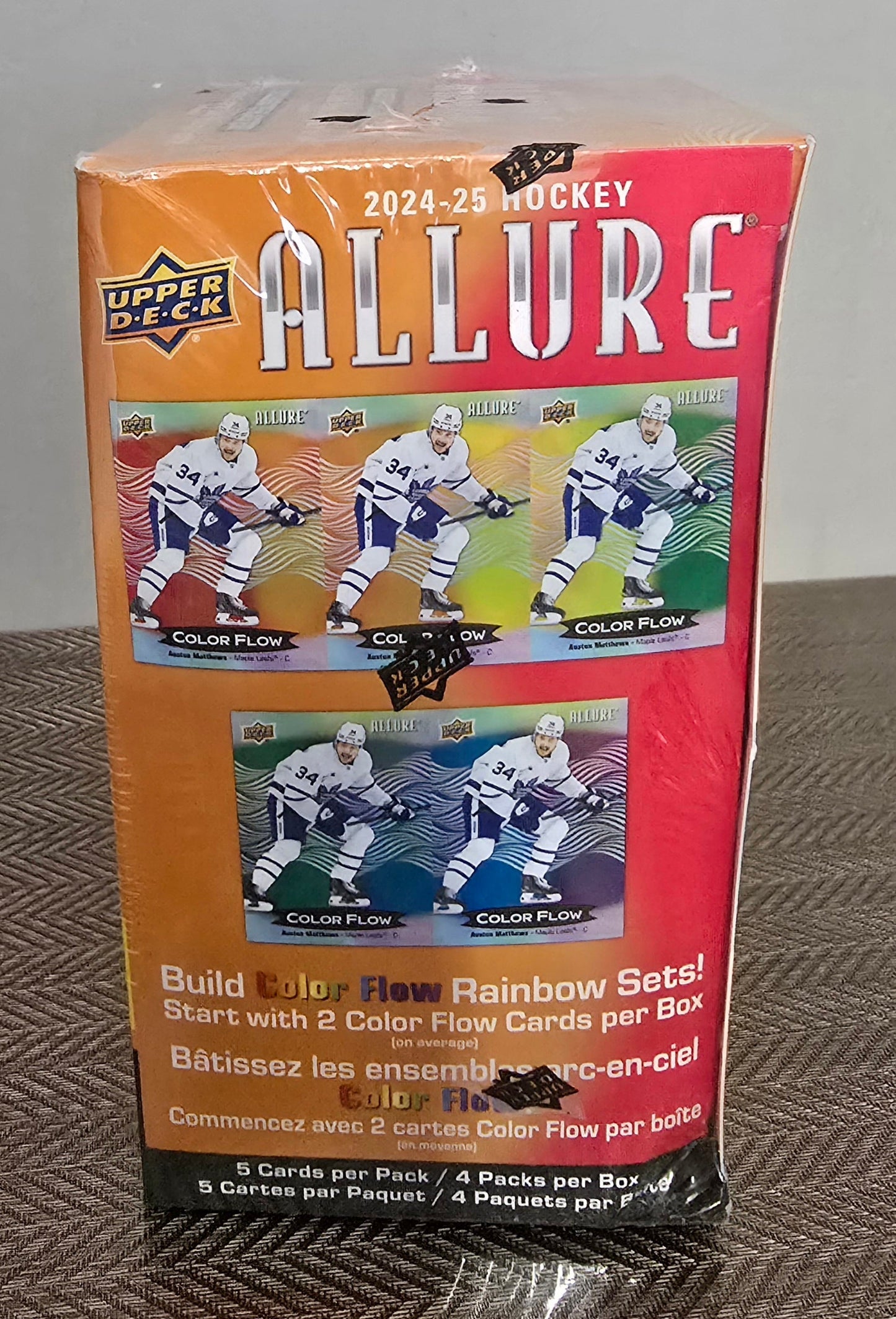 2024-25 Upper Deck ALLURE Cartes Hockey NHL 4-Pack Blaster Box Upper Deck