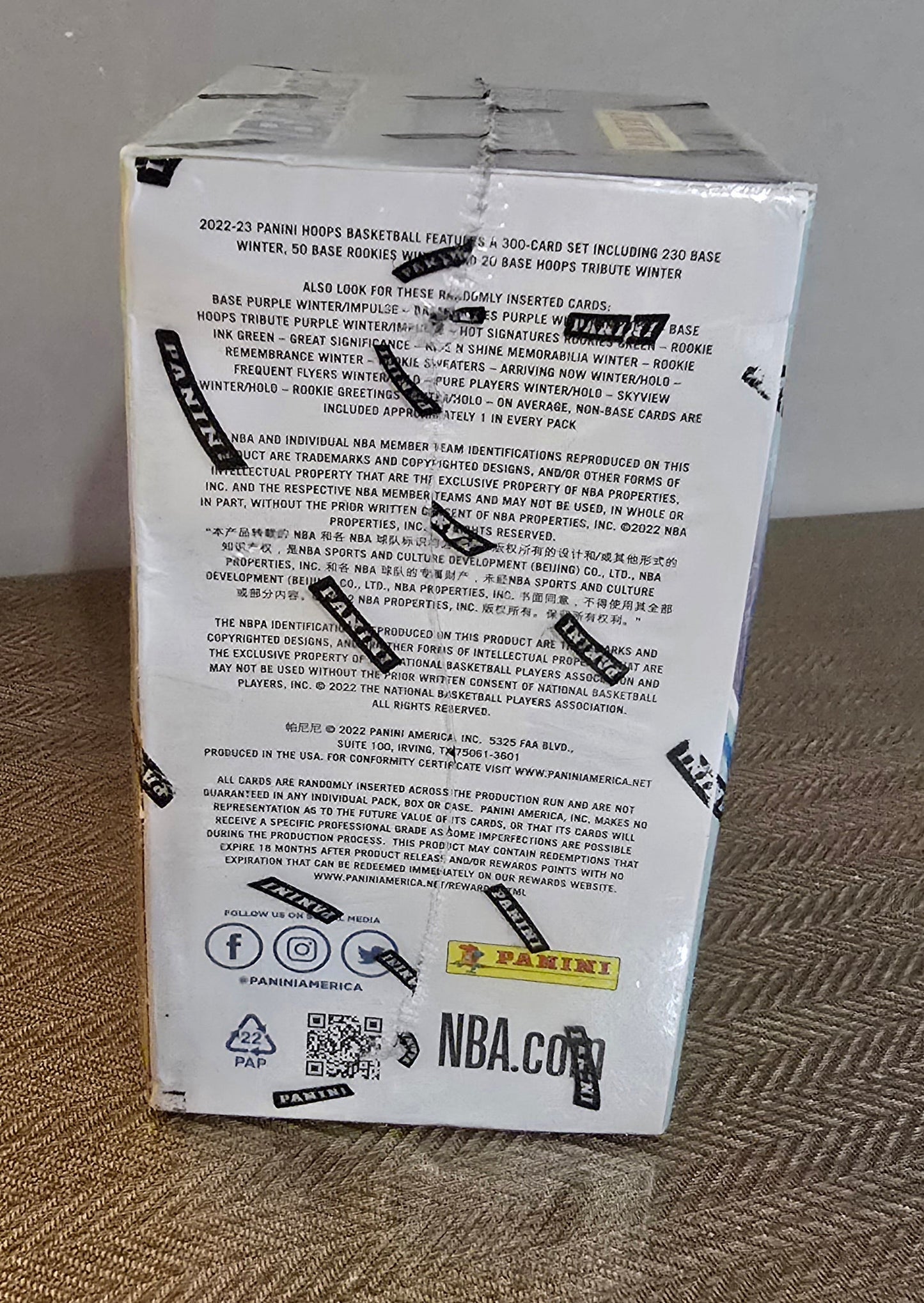 2022-23 Panini HOOPS Holiday Cartes Basketball NBA Blaster Box Panini