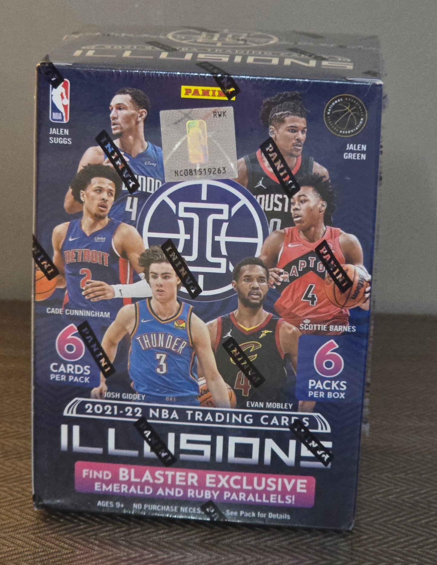 2021-22 Panini ILLUSIONS Cartes Basketball NBA Blaster Box