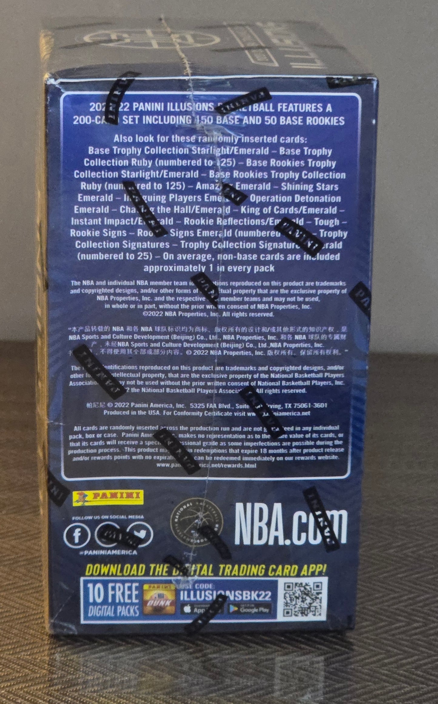 2021-22 Panini ILLUSIONS Cartes Basketball NBA Blaster Box