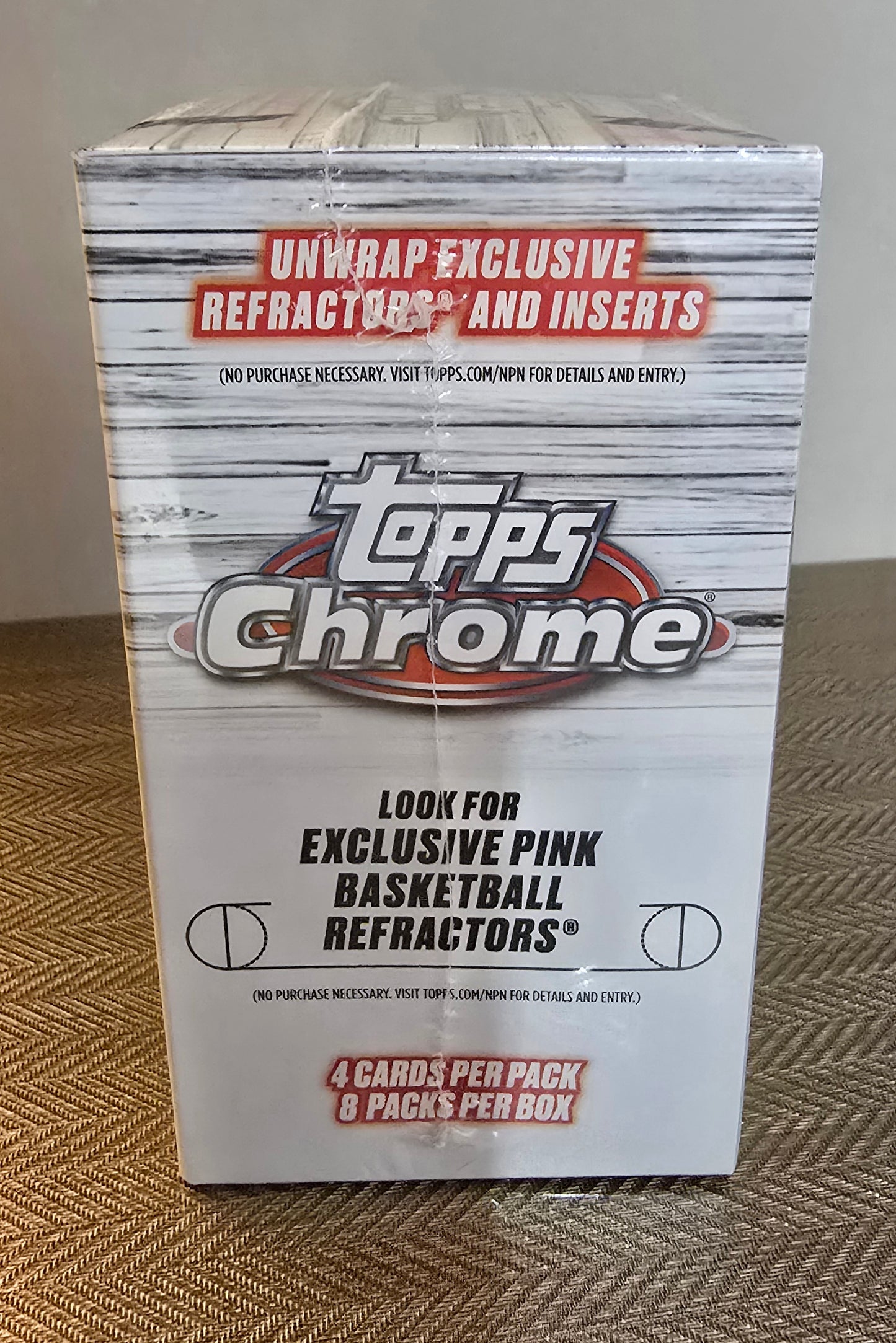 2024-25 Topps Chrome Cartes Basketball NBA Blaster Box