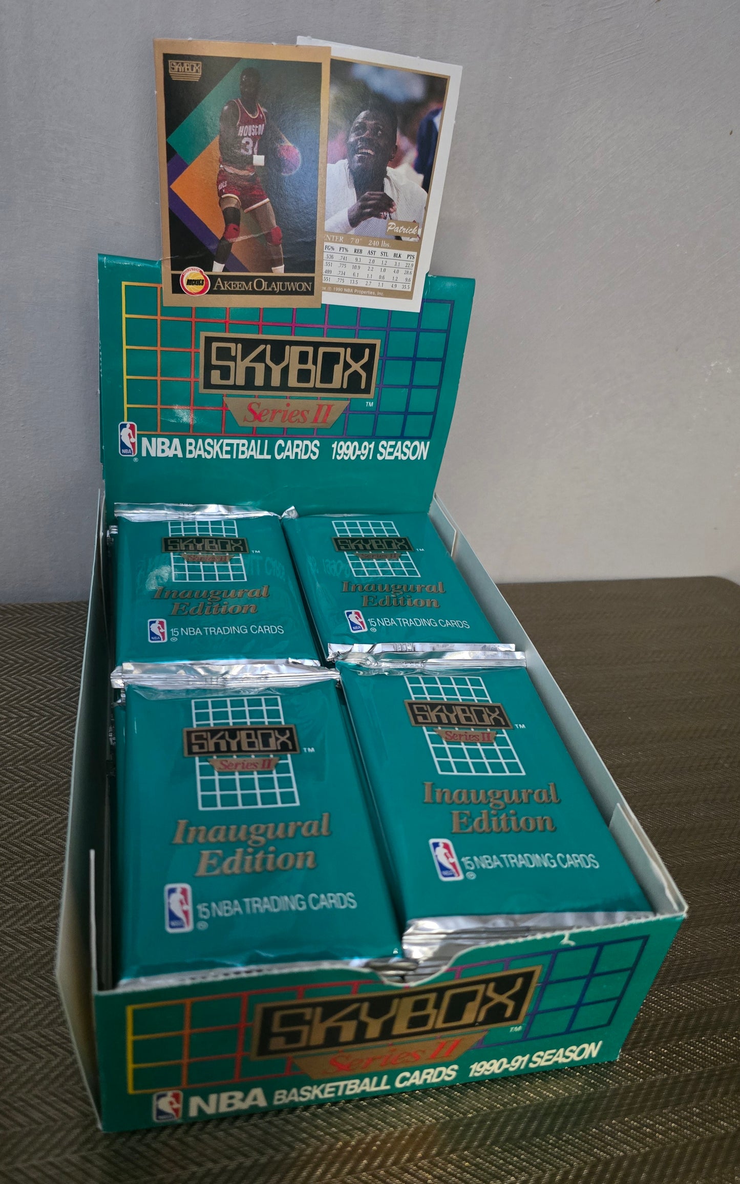 1990-91 Skybox Series 2 Cartes Basketball NBA Pack
