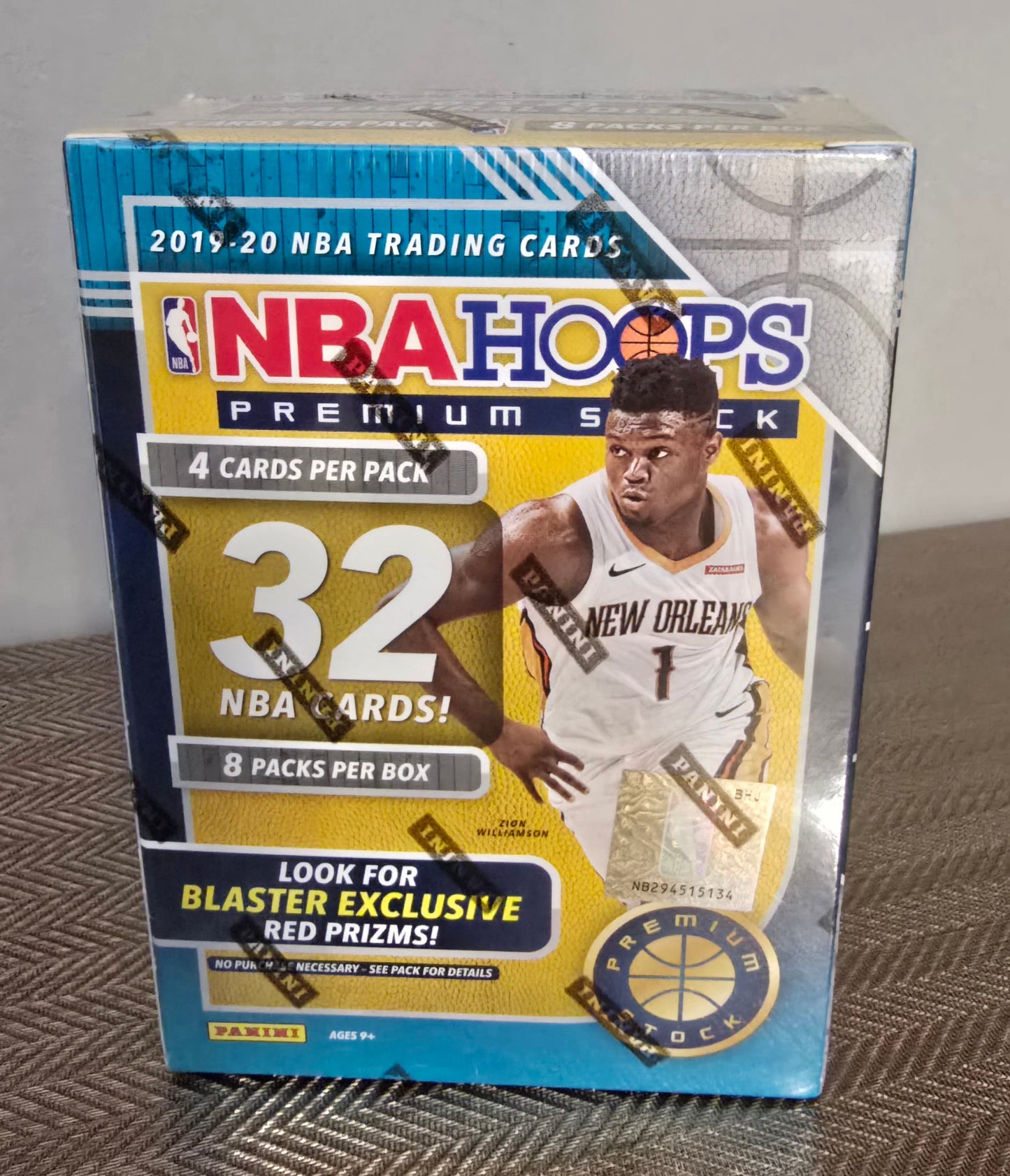 2019-20 Panini Hoops Premium Stock Cartes Basketball NBA 6-Pack Blaster Box Panini