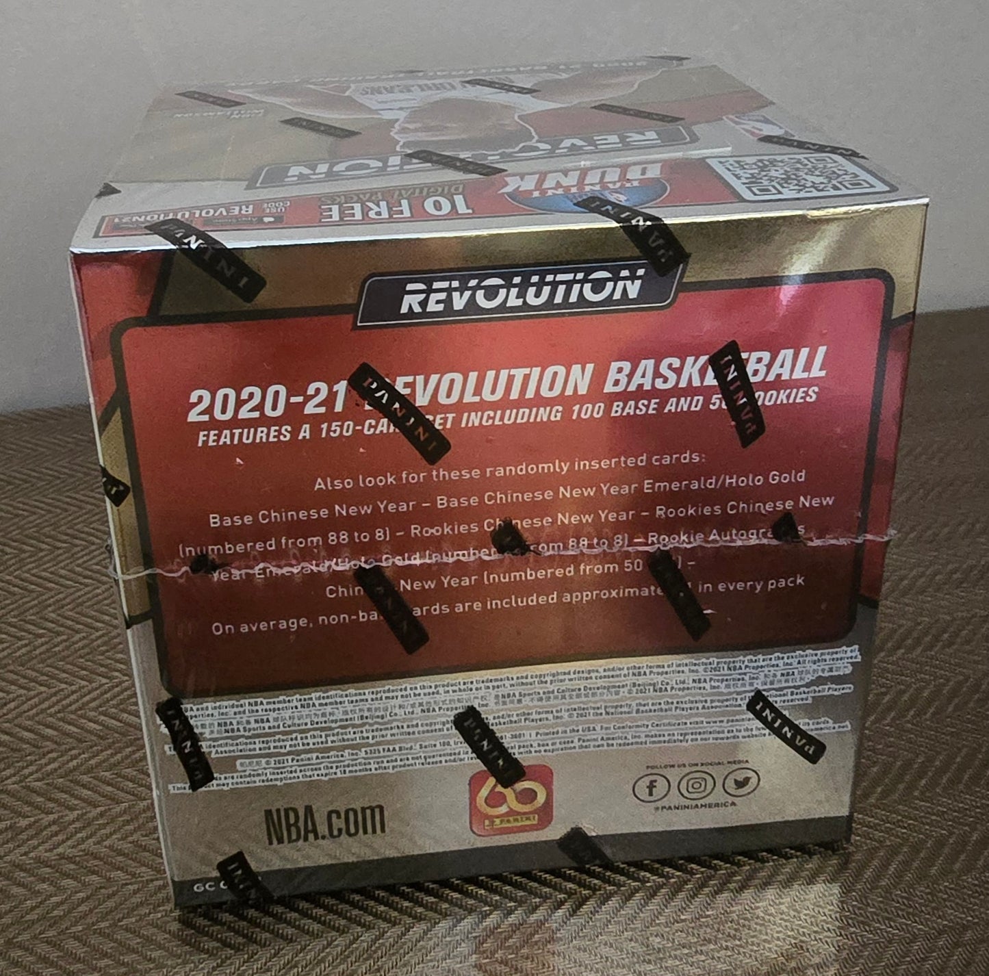2020-21 Panini Revolution Basketball Chinese New Year Box