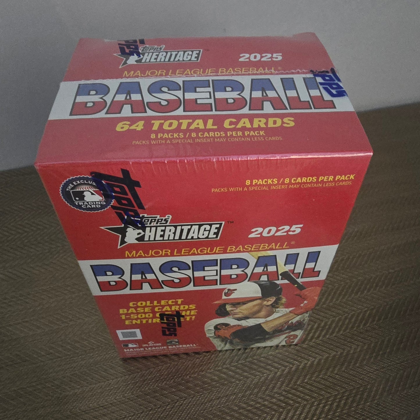 2025 Topps Heritage Cartes Baseball MLB Blaster Box