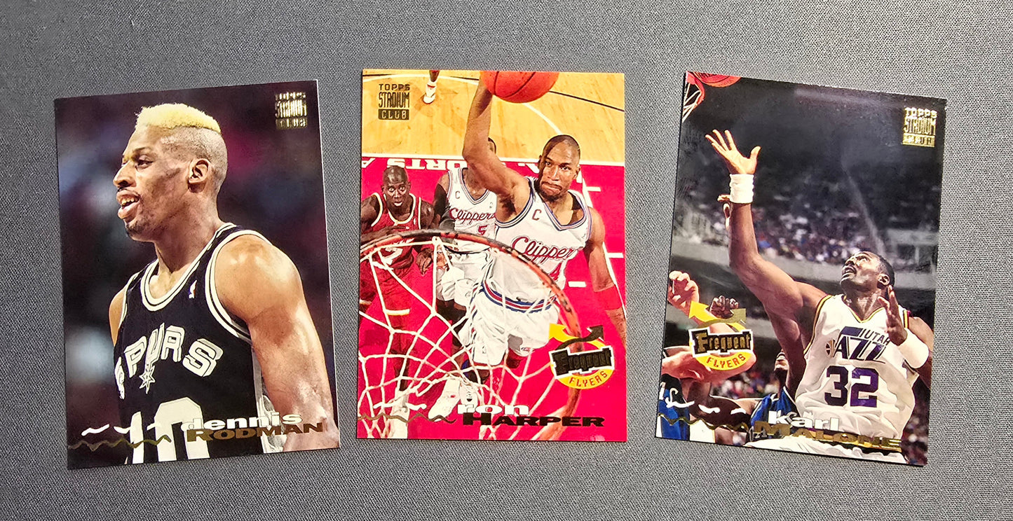1993-94 Topps Stadium Club Series 2 Cartes Basketball NBA Box Pack Topps