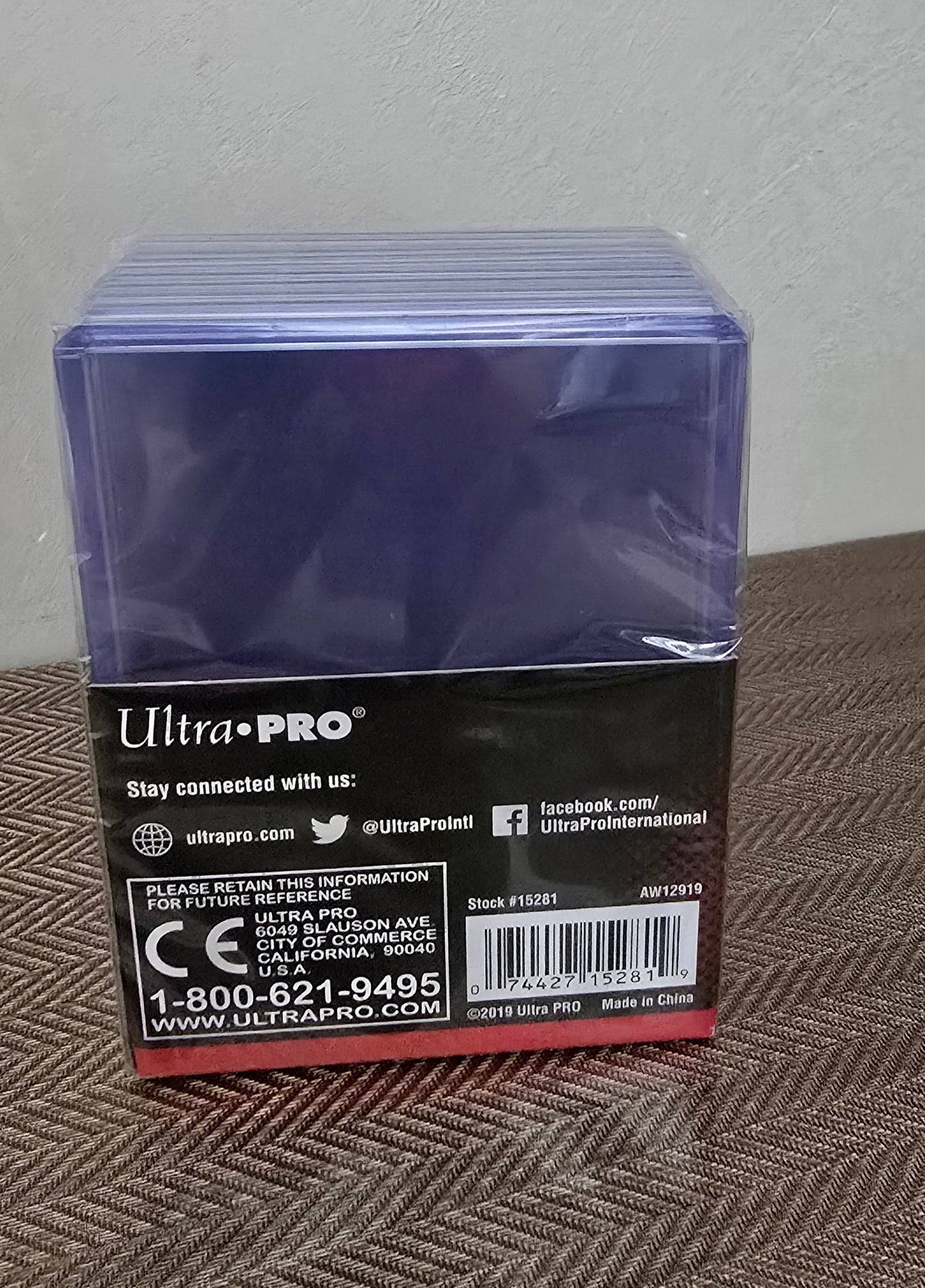 Toploaders with Thick Penny Sleeves 3 X 4 Super Thick 130PT - Ultra Pro 10ct ULTRA PRO