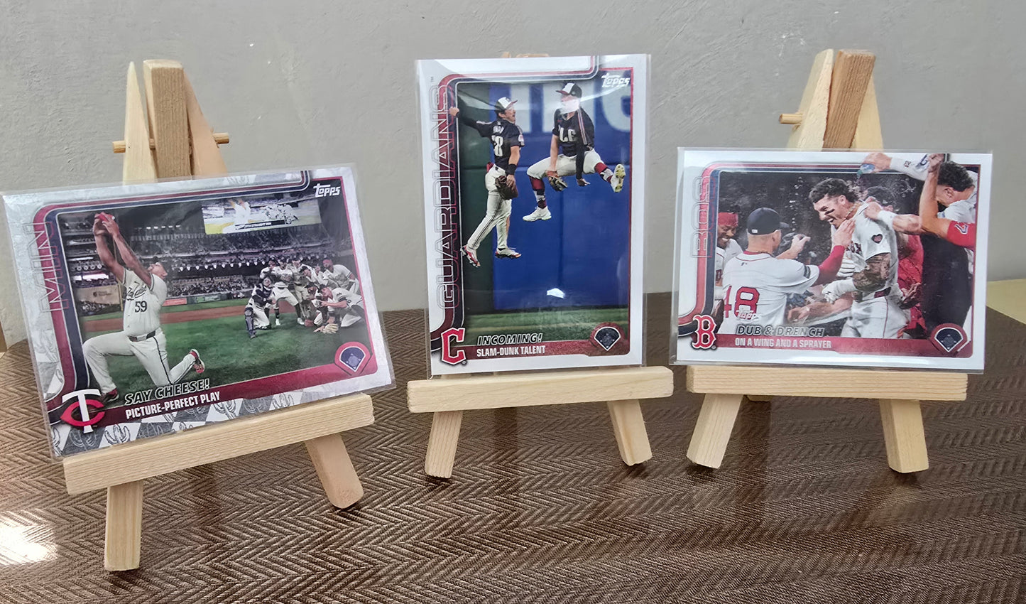Lot 3 Cartes collection Baseball MLB Stars of MLB