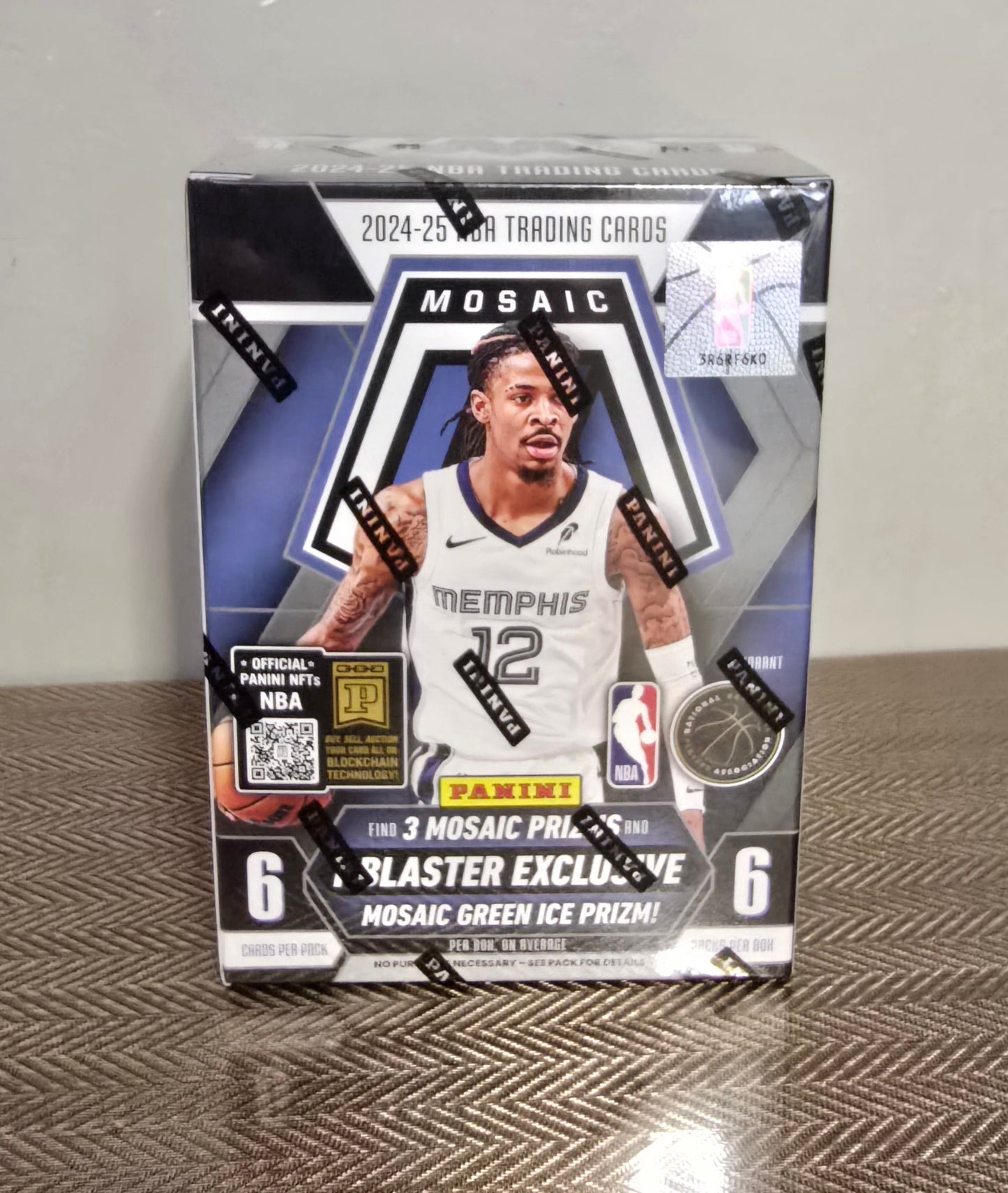 2024-25 Panini Mosaic Cartes Basketball NBA Hobby Blaster Box Panini