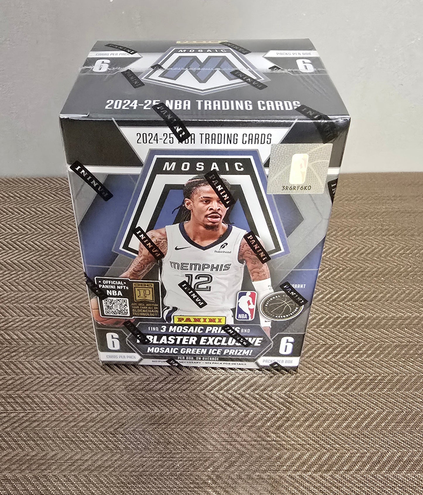 2024-25 Panini Mosaic Cartes Basketball NBA Hobby Blaster Box Panini
