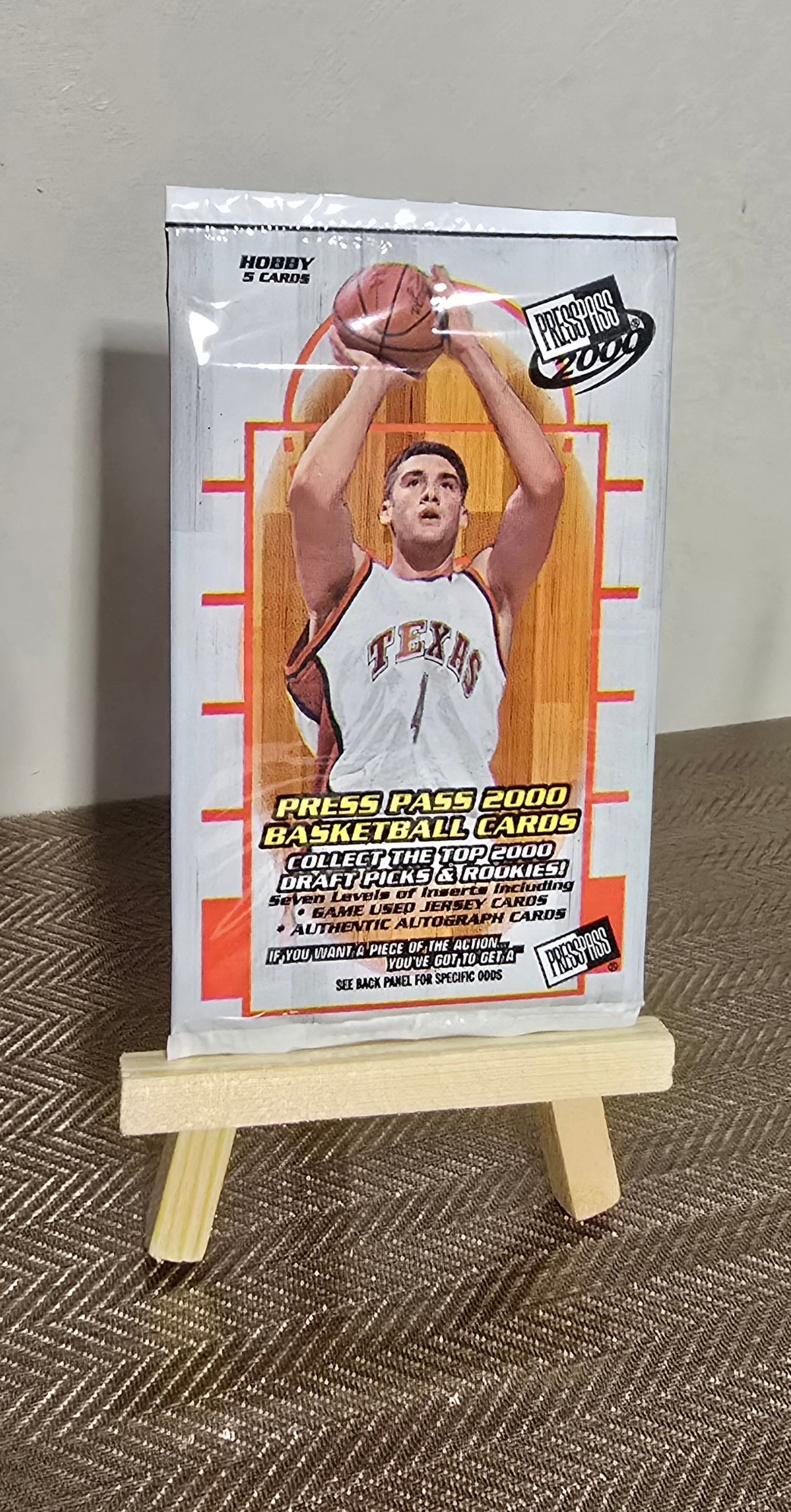 2000-01 Press Pass Cartes Basketball NBA Hobby Box Pack Fleer