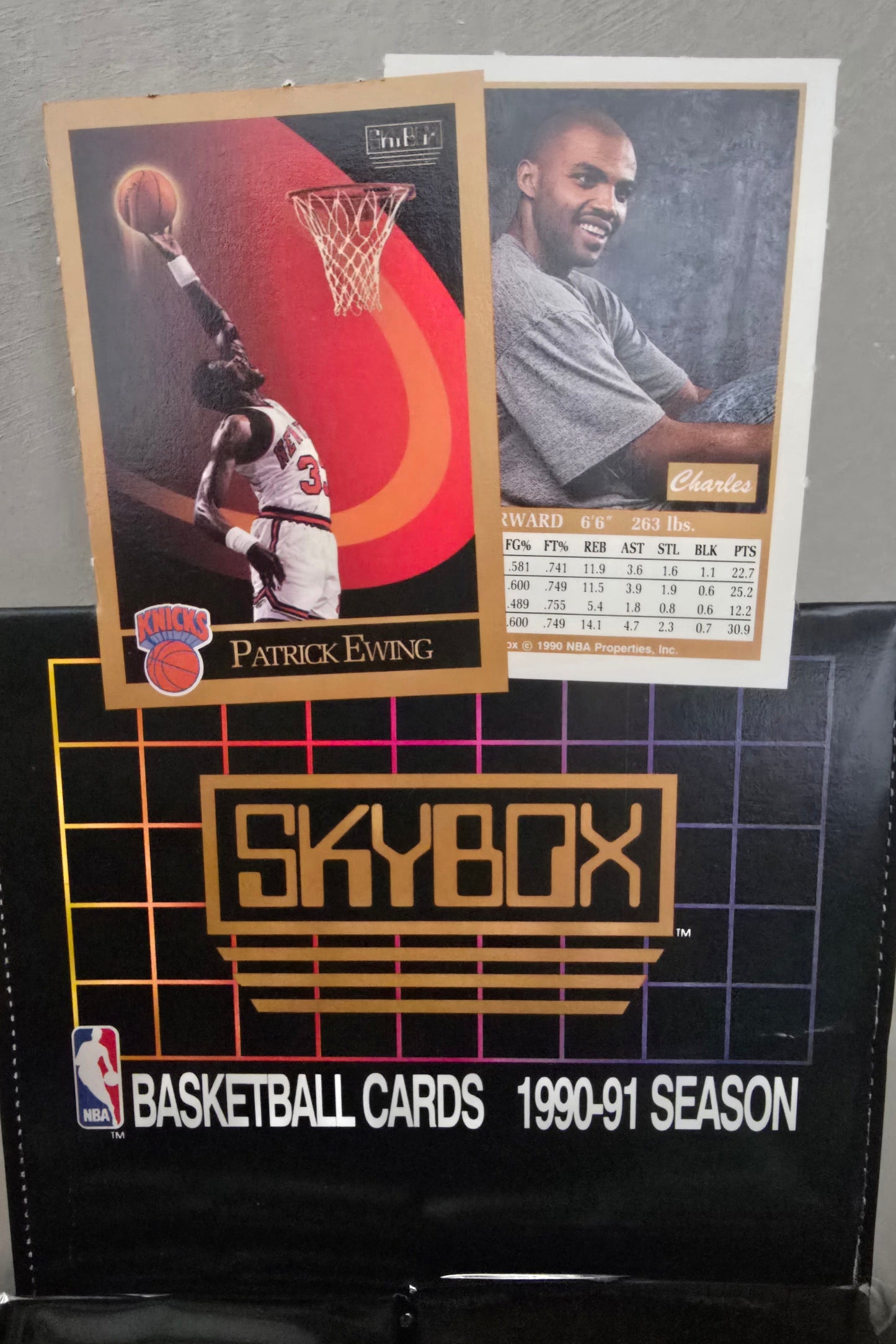1990-91 Skybox Series 1 Cartes Basketball NBA Wax Pack Upper Deck