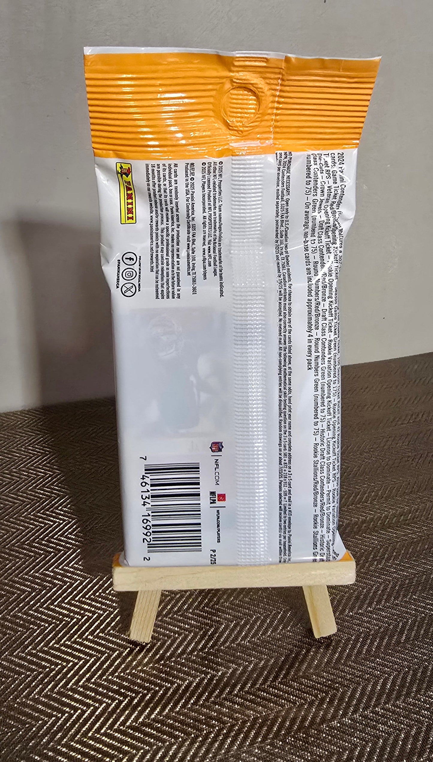 2024 Panini Contenders Cartes Football NFL Fat Pack Panini