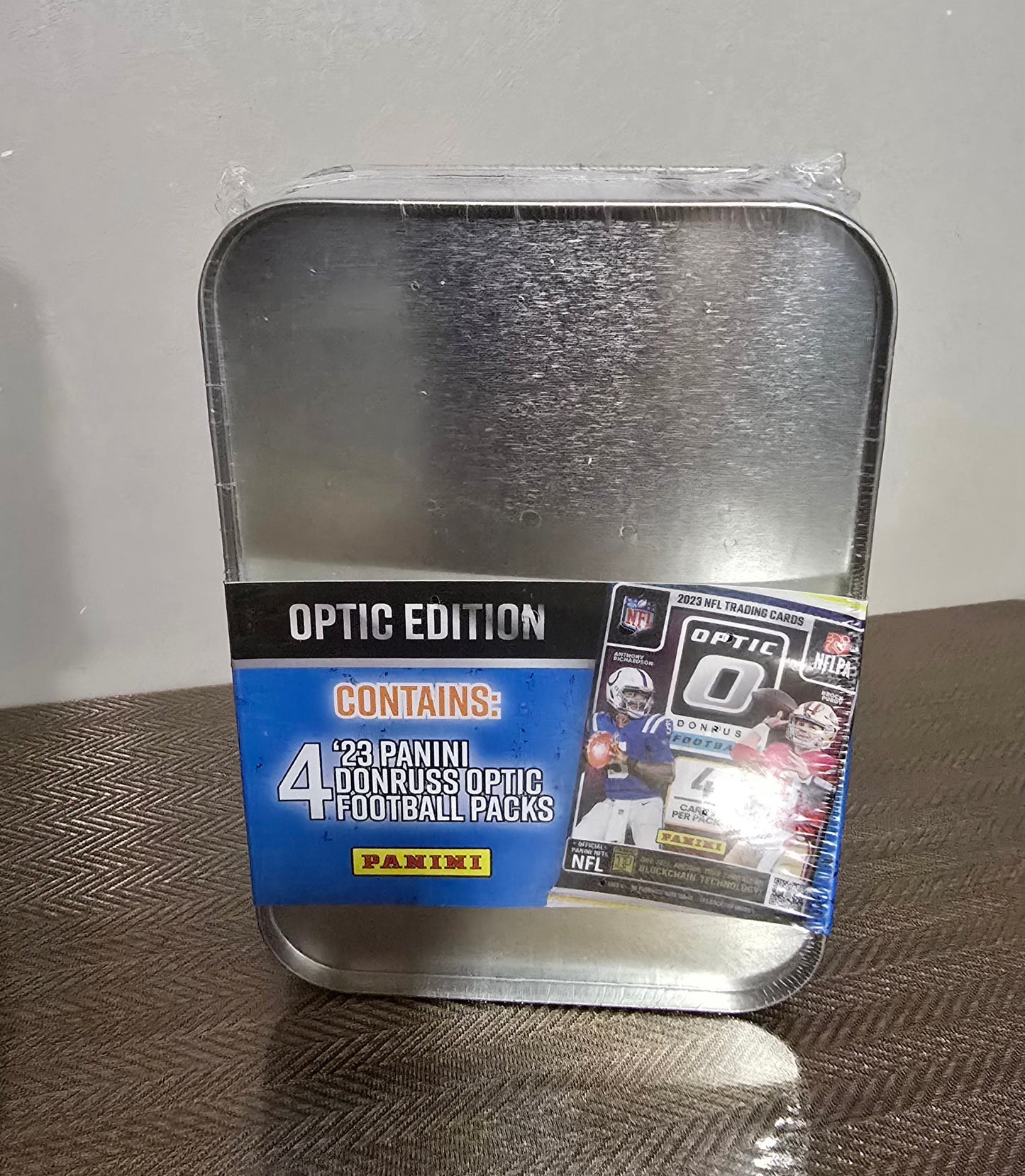 2024 NFL Josh Allen Champion Cartes Football US Collection Optic Edition MJH Collector Tin MJ HOLDING