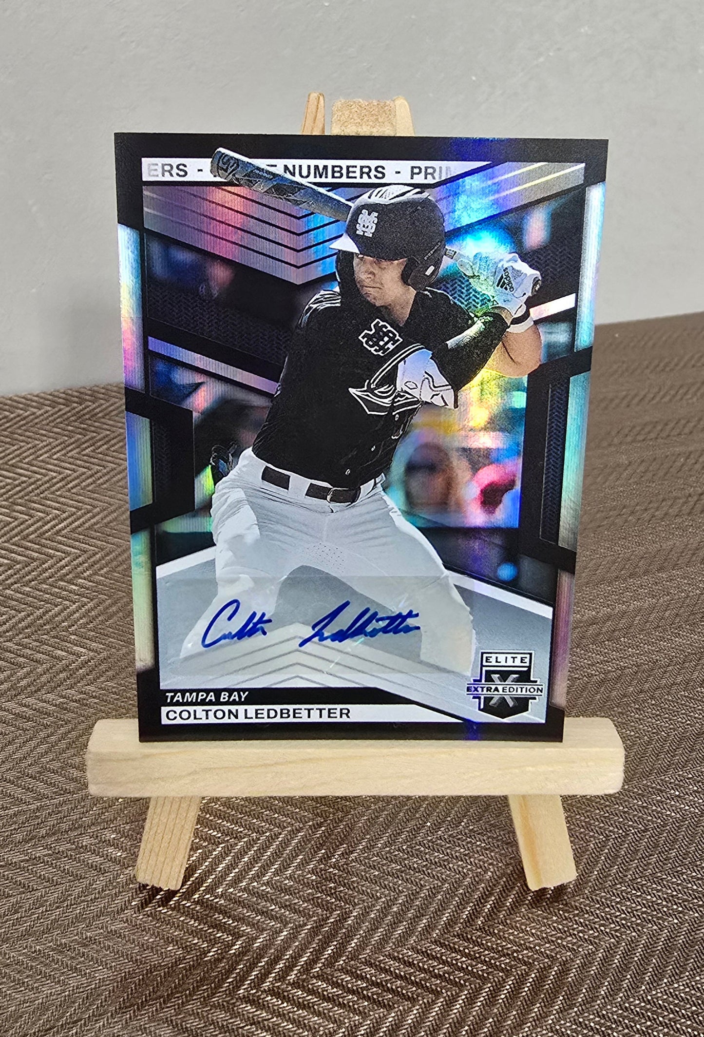 Carte Autographe numérotée #093/200 collection Baseball MLB COLTON LEDBETTER Panini