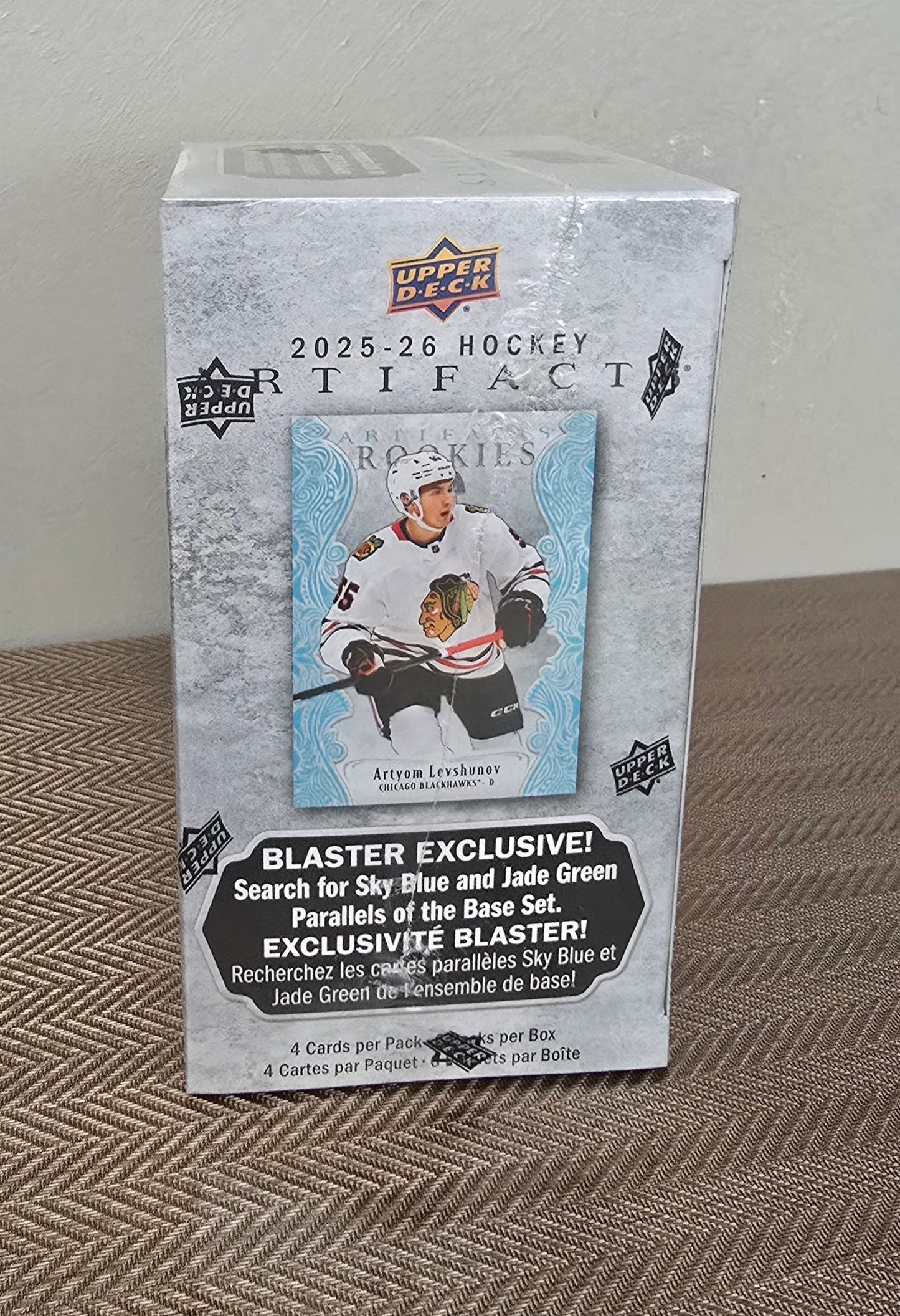 2025-26 Upper Deck Artifacts Cartes Hockey NHL Blaster Box Upper Deck