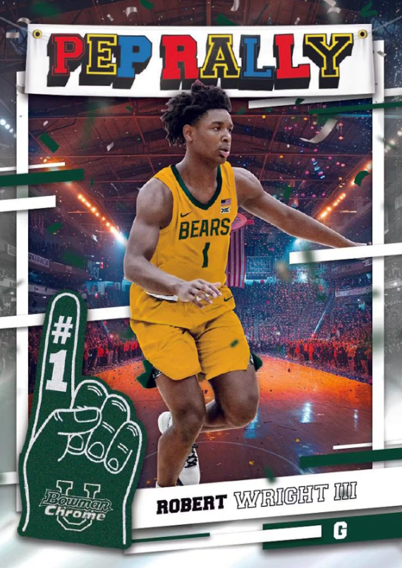 2024-25 Bowman University Chrome Cartes Basketball NBA Méga Box Panini