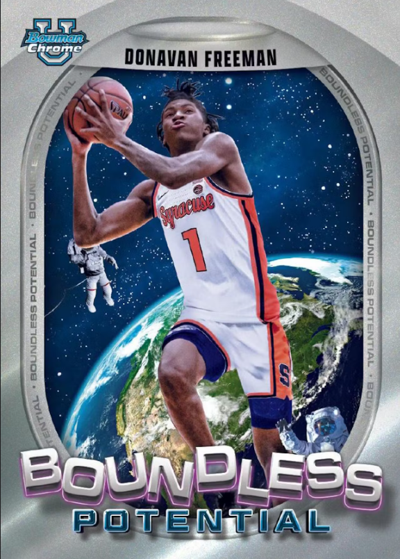 2024-25 Bowman University Chrome Cartes Basketball NBA Méga Box Panini