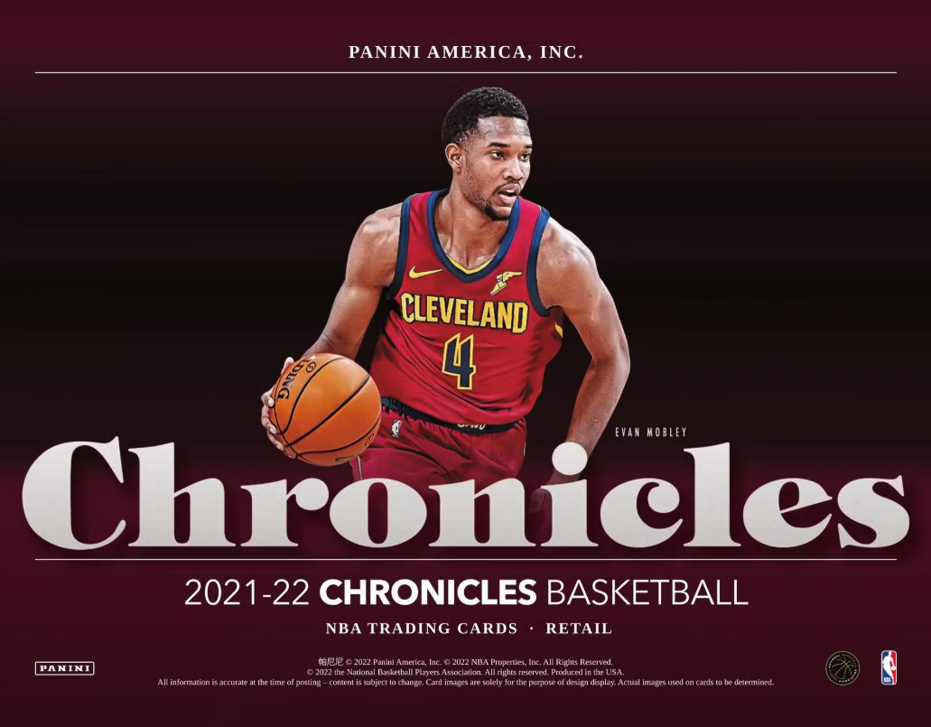2021-22 Panini Chronicles Cartes Basketball NBABlaster Box (Pink Parallels!) Panini