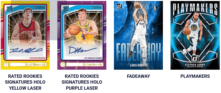 2024-25 Panini Donruss Cartes Basketball NBA Retail Box