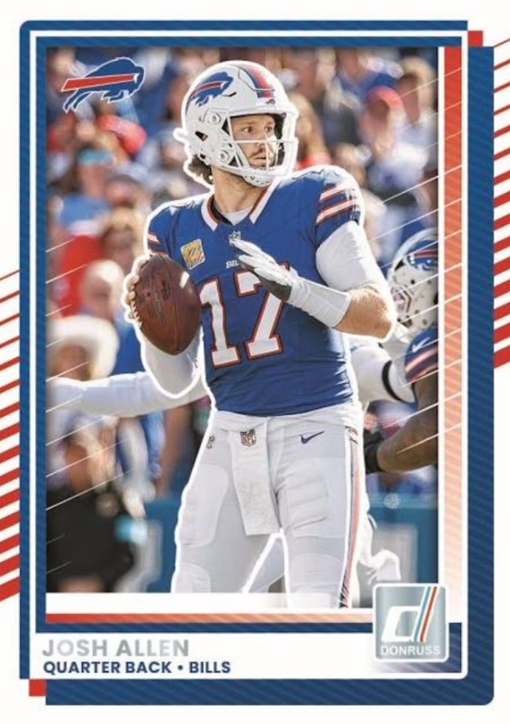 2025 Panini Donruss Cartes Football NFL Holiday Tin