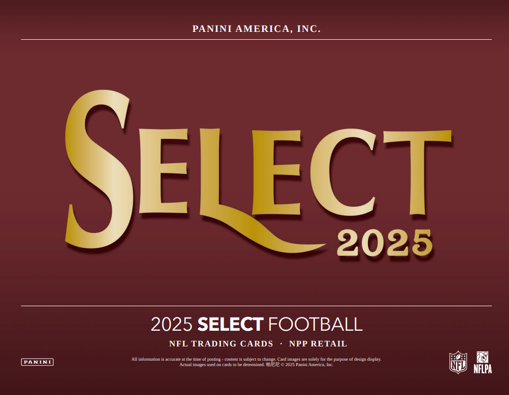 2025 Panini Select Cartes Football NFL Blaster Box