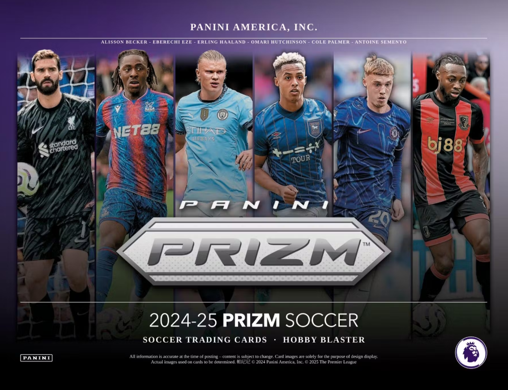 2024-25 Panini PRIZM Premier League EPL Cartes Soccer Hobby Blaster Box Panini