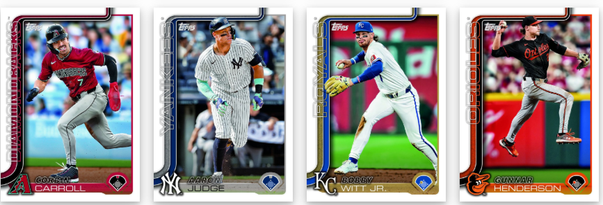 2025 Topps Series 1 Cartes Baseball MLB 7-Pack Blaster Box