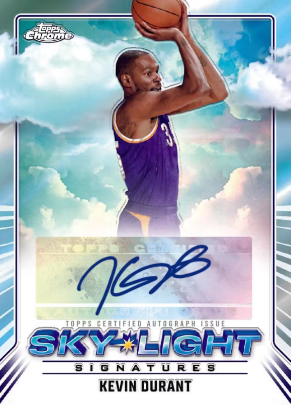 2024-25 Topps Chrome Cartes Basketball NBA Blaster Box