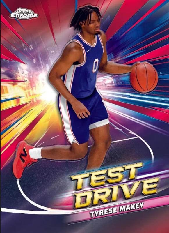2024-25 Topps Chrome Cartes Basketball NBA Blaster Box