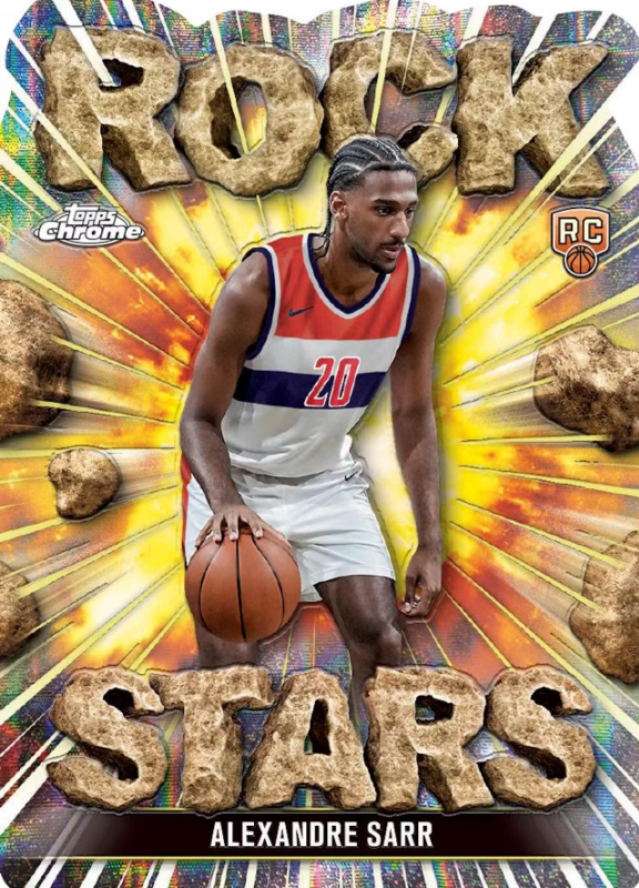 2024-25 Topps Chrome Cartes Basketball NBA Blaster Box