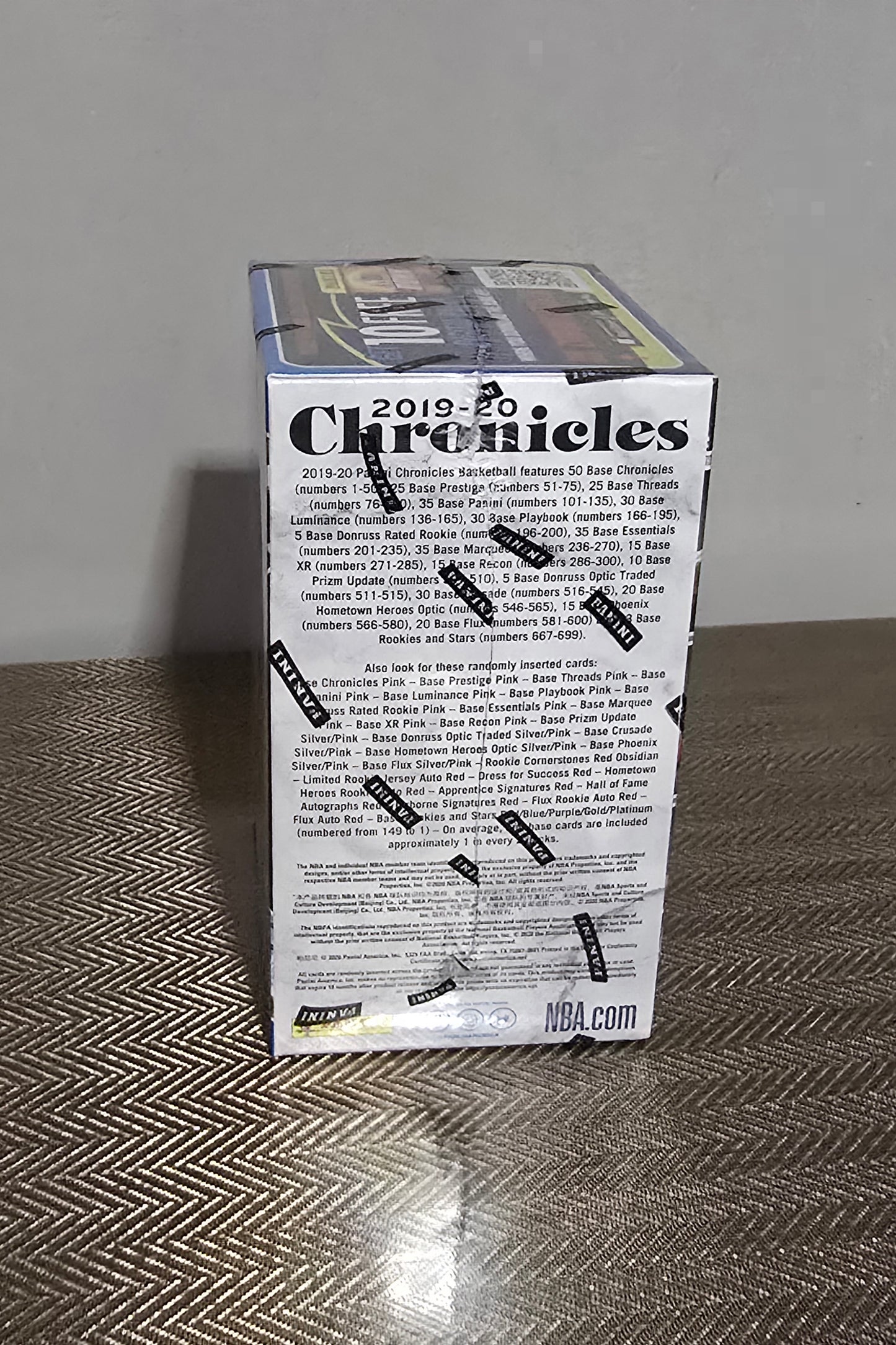 2019-20 Panini Chronicles Cartes Basketball NBA Blaster Box