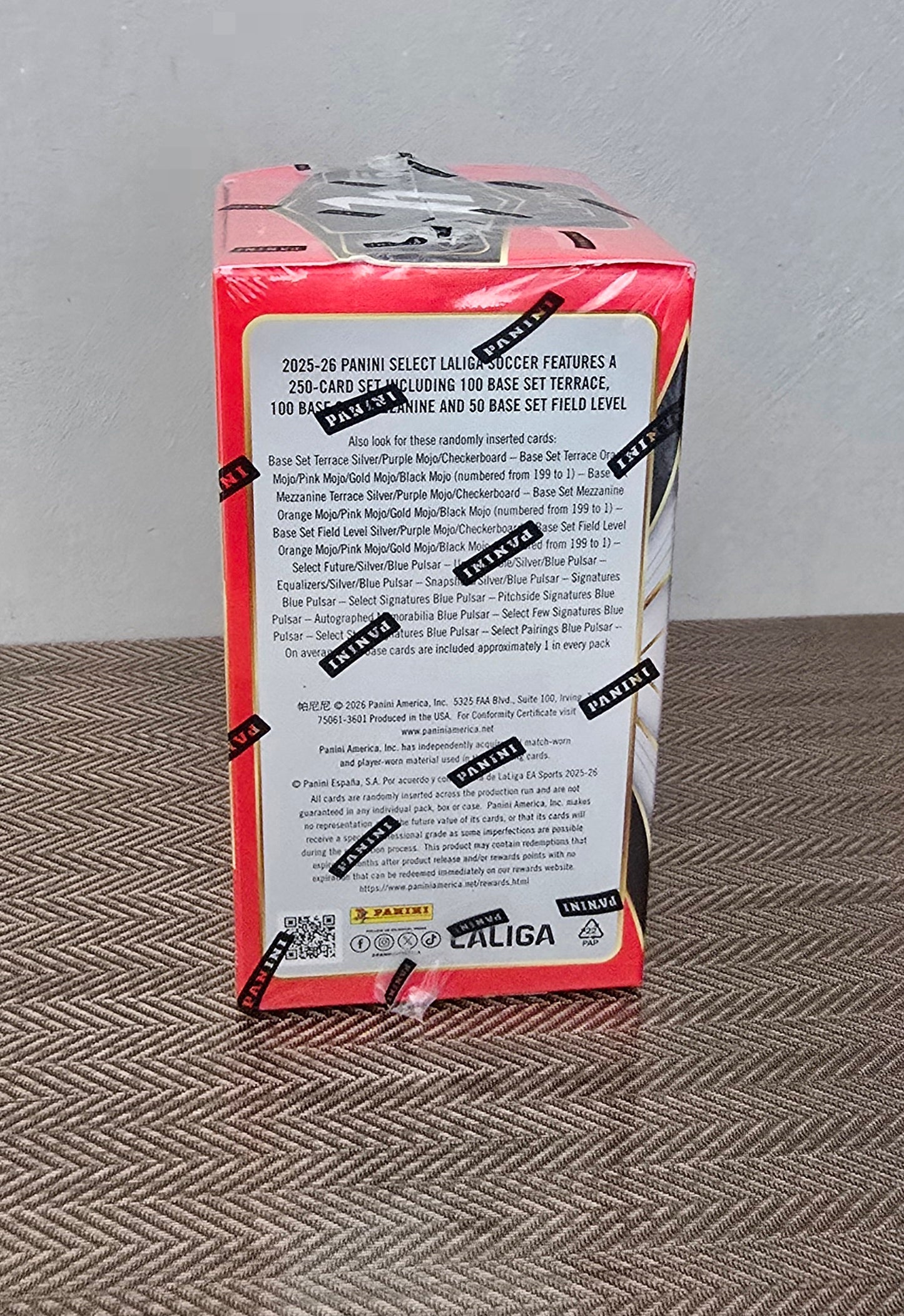 2025-26 Panini Select La Liga Cartes Soccer Blaster Box