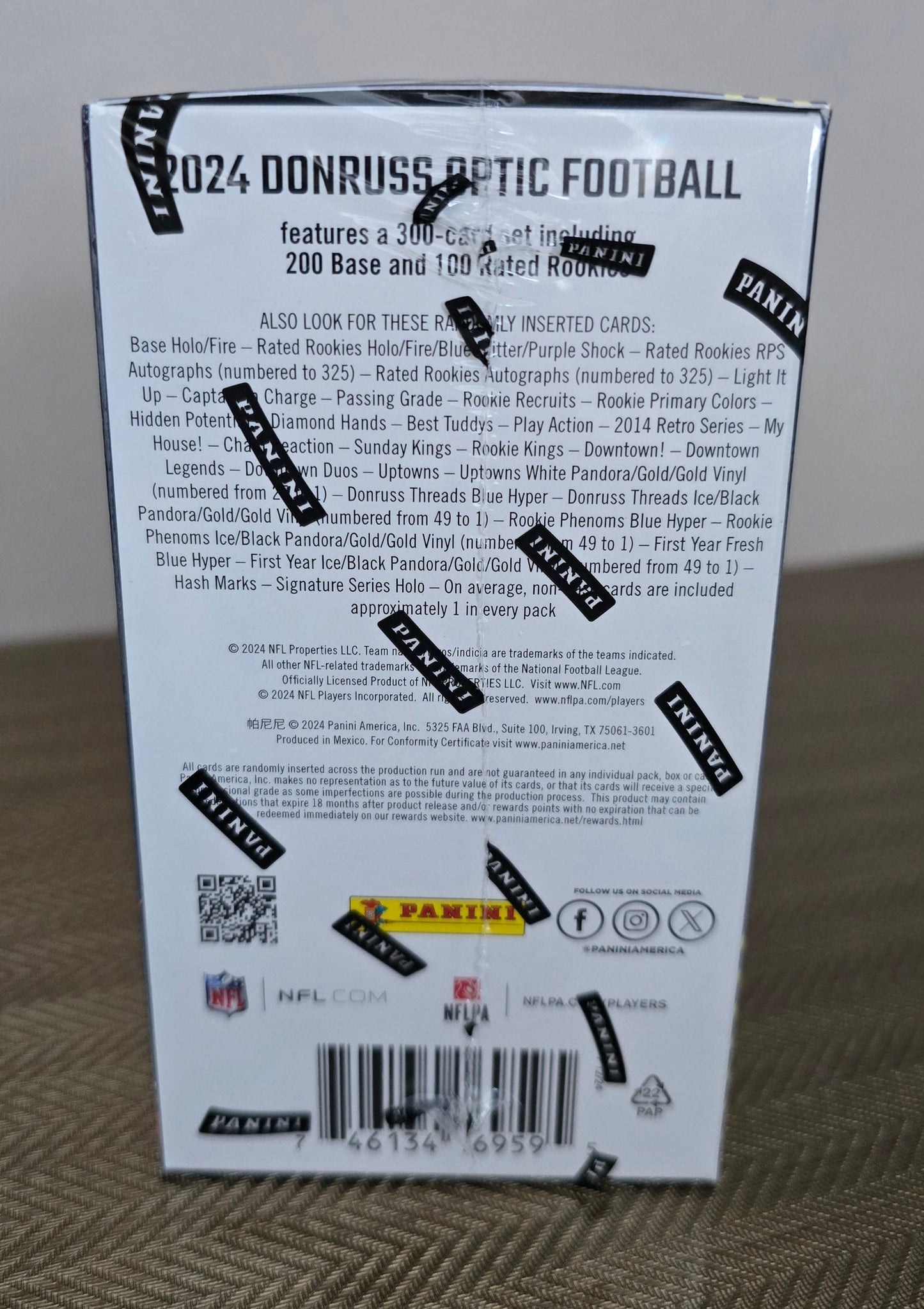 2024 Panini Donruss Optic NFL Blaster Box Panini