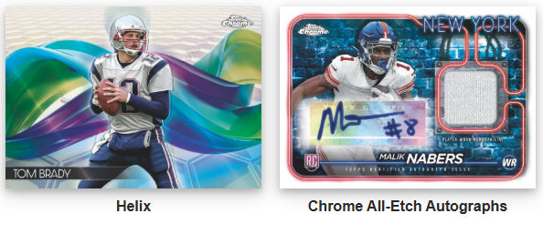 2024 Topps Chrome Cartes Football NFL 7-Pack Blaster Box Panini