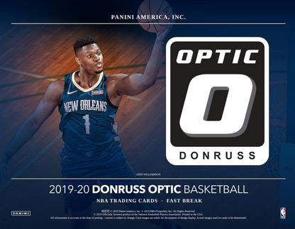 2019-20 Panini Donruss Optic Cartes Basketball NBA Fast Break Box