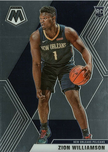 2019-20 Panini Mosaic Cartes Basketball NBA Mega Box