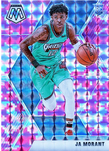 2019-20 Panini Mosaic Cartes Basketball NBA Mega Box