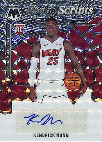 2019-20 Panini Mosaic Cartes Basketball NBA Mega Box